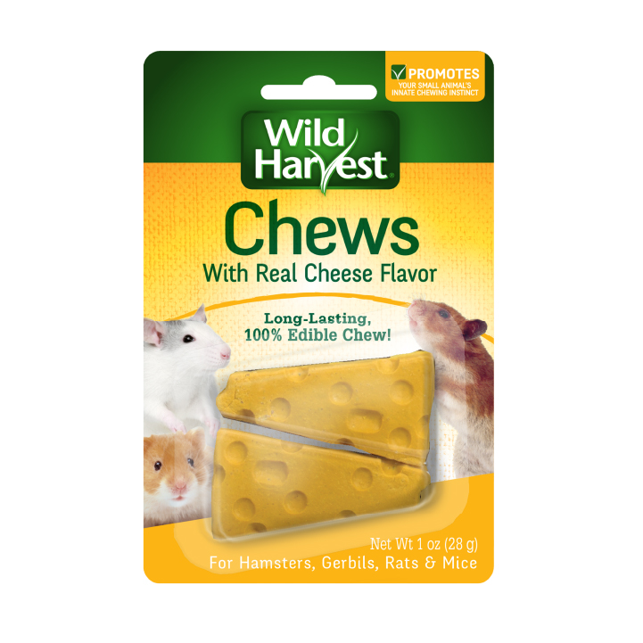 Wild Harvest Chews With Real Cheese Flavor 1 Ounce Long Lasting